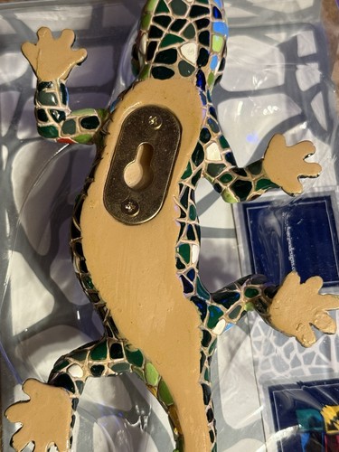 Barcino Mosaic Salamander Gecko Wall Decor - Picture 4 of 4