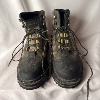 ORVIS ENCOUNTER Fly Fishing Vibram Lug  Sole Wading Boots Men's size 9