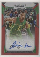 2019-20 Panini Prizm Draft Picks Red Louis King #102 Auto u6m