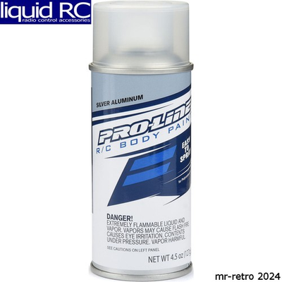 #ad Pro Line 643700 Pro Line RC Body Spray Paint Silver Aluminum $11.49