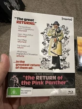 The Return of the Pink Panther (Blu-ray, 1975) Rare Imprint Slipcover OOP Sealed