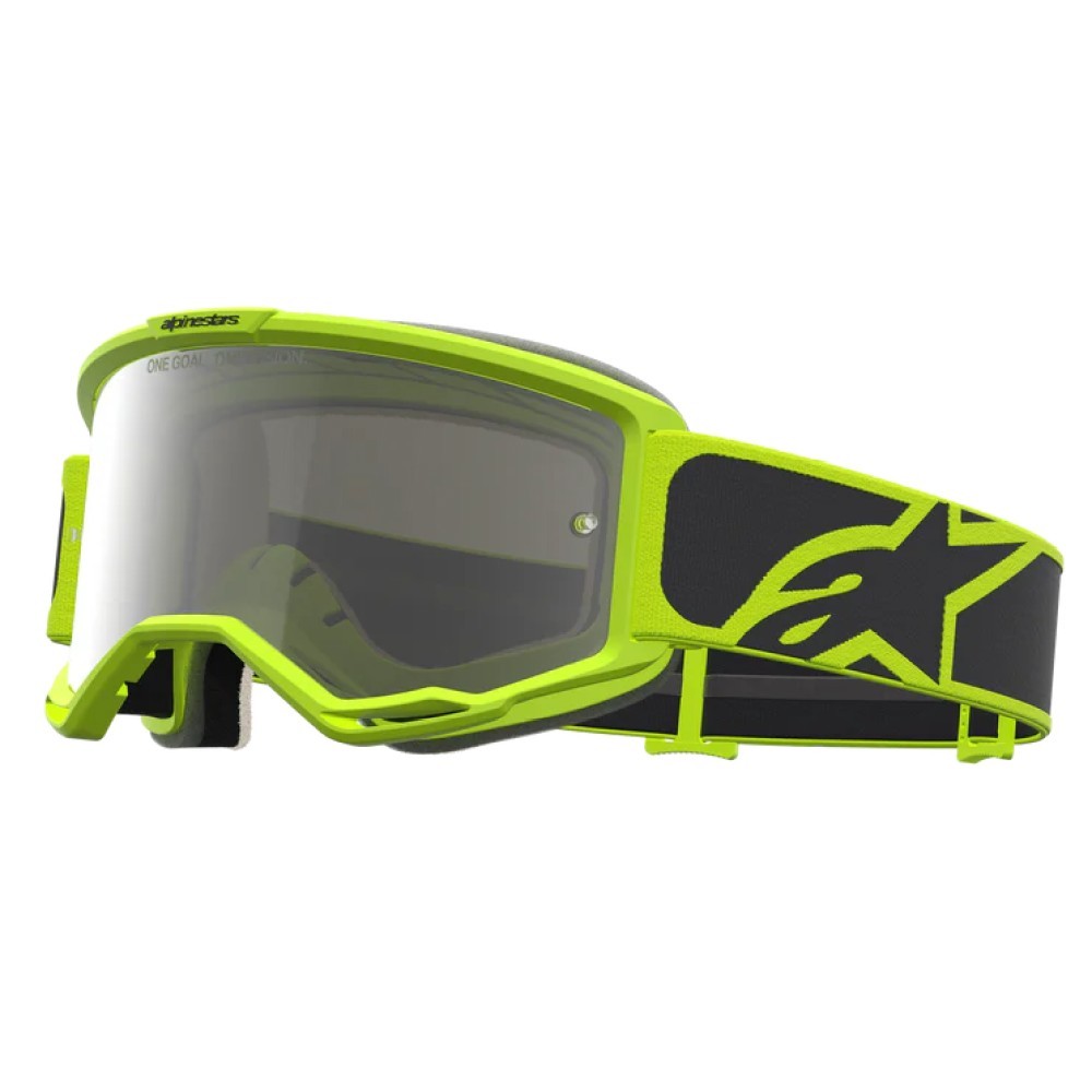 Alpinestars Vision 5 Rora Goggles Black Yellow Fluo Mirror Silver