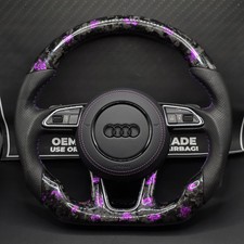 Audi A3 S3 RS3 S4 RS4 S5 RS5 Forged Carbon Steering Wheel hairline crack - OEM
