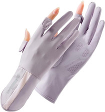 UV Protection Gloves Driving Gloves Women, Full Finger UV Gloves Sun Gloves Sun