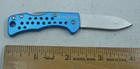 Nite Ize Blue Metal Anodized Mini Single Blade Locking Knife — photo 8