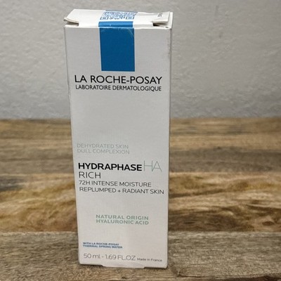 La Roche Posay Hydraphase HA Rich-72H Intense Moisture Hyaluronic Acid Cream NEW