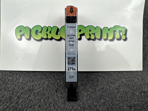 Cartuccia di inchiostro grigio originale Canon OEM CLI-271XL GY / CLI-271XL - alta capacità - Foto 2 di 12