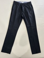 Amazon Essentials Men's Black Dress Pants Size 32x34 Slim Fit