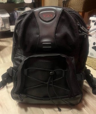 TUMI T Tech 5515GRH Backpack Laptop Bag Nylon Mesh/Leather
