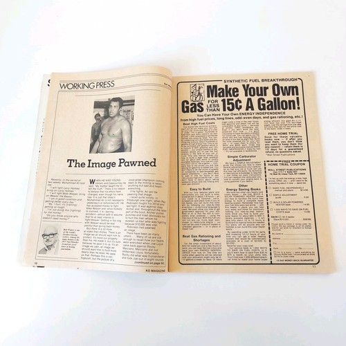 1980 August KO Magazine MUHAMMAD ALI Cover w/ Pipino Cuevas Poster #1 - Picture 6 of 13