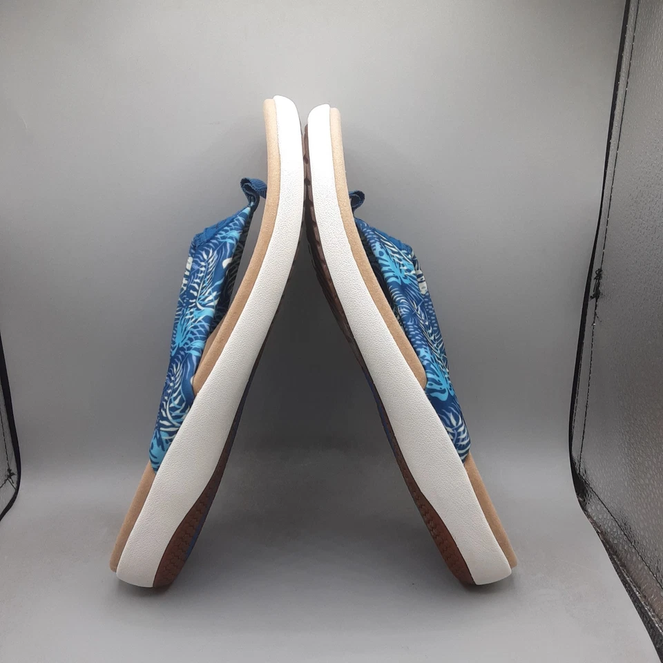 Chanclas de verano para mujer Spenco Victoria 12B azul tropical A269 Foto 4 de 4