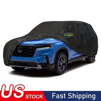 #ad For Honda Pilot Waterproof Full Car Cover All Weather Sun Snow Frost Protection $35.99