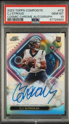 🔥2023 Topps Composite - Cosmic Chrome Autographs C.J. Stroud Rookie Texans QB1