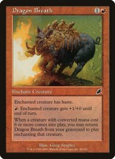 (2x) DRAGON BREATH - Scourge – MTG Magic the Gathering Card - Common