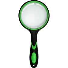 10X Magnifying Glass 75mm Handheld Reading Magnifier for Seniors Kids Book