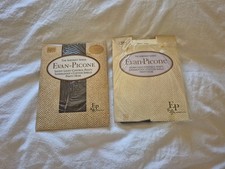 VTG LOT OF 2 EVAN-PICONE PANTYHOSE NEVER REMOVED FROM THEIR ORIGINAL PACKAGING