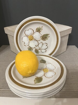 Daniele Collection New Spring Salad Plate Stoneware Dogwood Japan