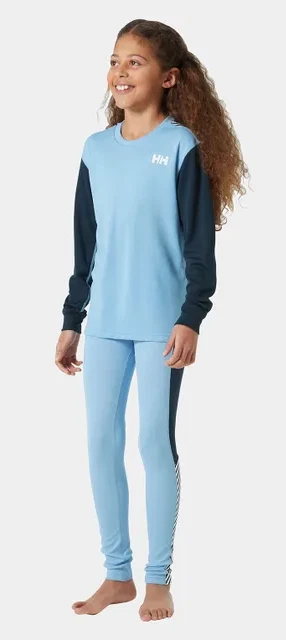 NEW Helly-Hansen HH LIFA Active Set ski snowboaring  etc Blue, size 8 - Image 2 of 4