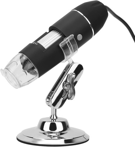 Duradero 8 LED 1000X USB Microscopio Digital Endoscopio Lupa Cámara con Soporte - Imagen 17 de 18