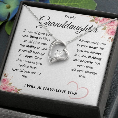 Gifts for adult granddaughter from grandma and grandpa graduation Necklace - Picture 2 of 6