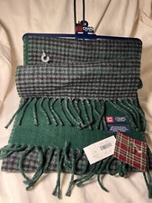 CHAPS by Ralph Lauren MEN'S Reversible Green or PLAID Winter SCARF