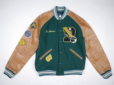 Polo Ralph Lauren スタジャン　varsity jacket Polo Ralph Lauren Varsity Satin Jacket | Bloomingdale's