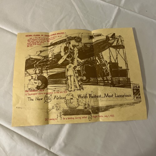 Lote efímero llavero pegatina parachoques nota club embajador vintage twa airlines - Imagen 10 de 17