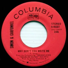 Simon & Garfunkel - El Condor Pasa / Why Don't You Write Me [7" 45 rpm Single]