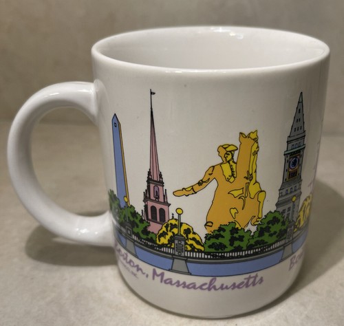 Nanco Coffee Cup Mug Boston Massachusetts Holds 12 oz. - Bild 2 von 4
