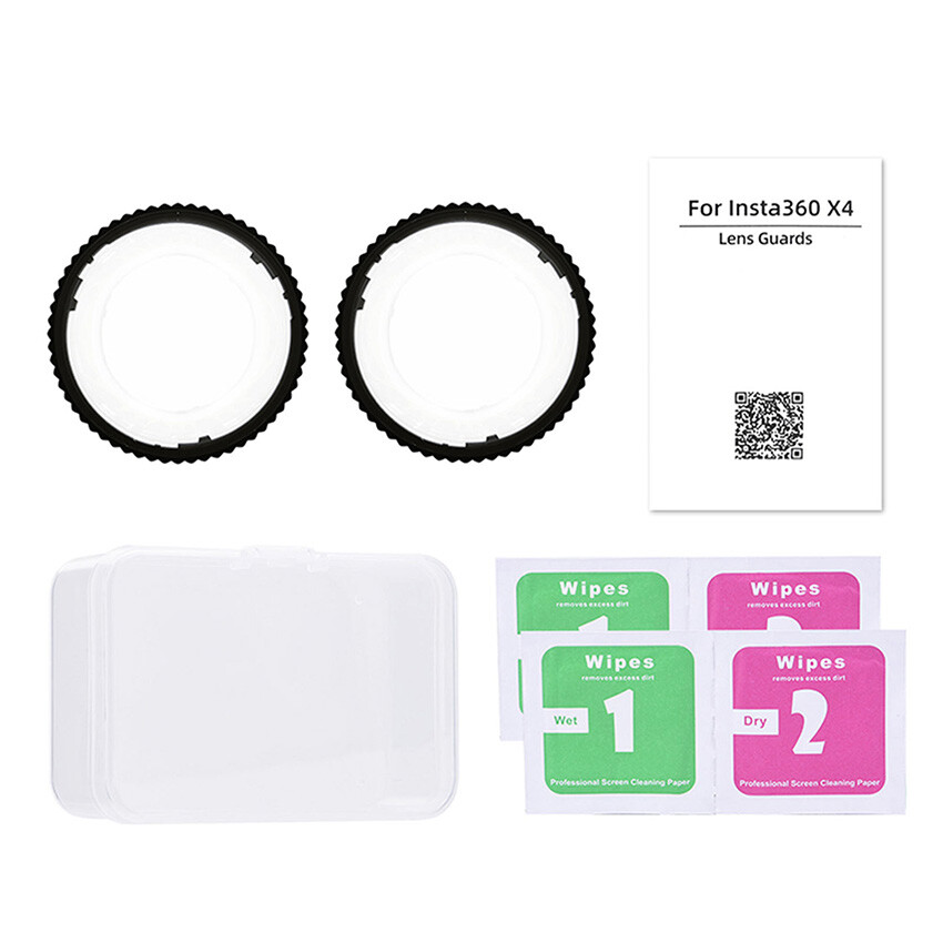 360 Camera Protection Lens Guard For Insta360 X4 - Removable PC - View #3