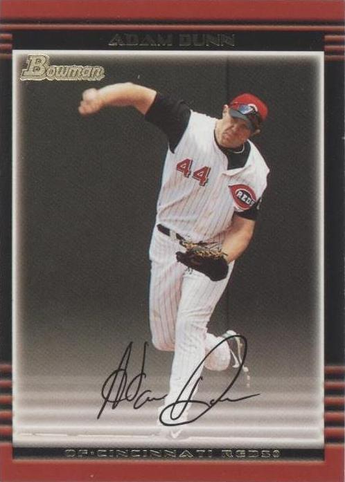 2002 Bowman - Adam Dunn #1 - 1 of 1