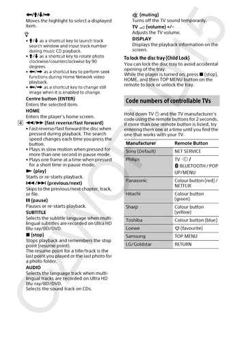RMT-VB310E SONY REMOTE RMTVB310E UBP-X800 UBPX800 GENUINE Ultra HD Blu-ray / DVD - Picture 5 of 5