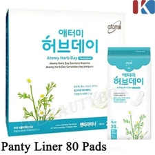 ATOMY Herb Day Sanitary Napkins Panty Liner 160mm 80 Pads Thin Pads Sanitary Pad