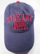 Spokane Indians 1903 New Era Blue Adjustable Youth Size Baseball Cap Hat Exc