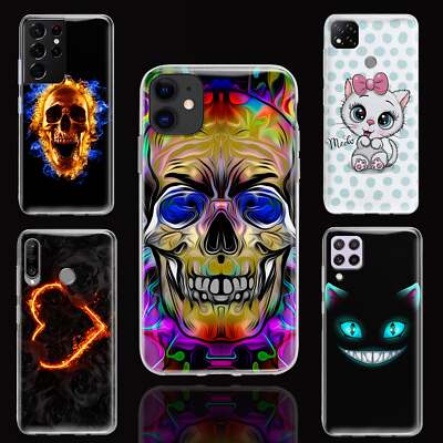 Handyhülle Tasche Etui Handy Schale Schutzhülle Cover Silikon Hülle TPU 55-6