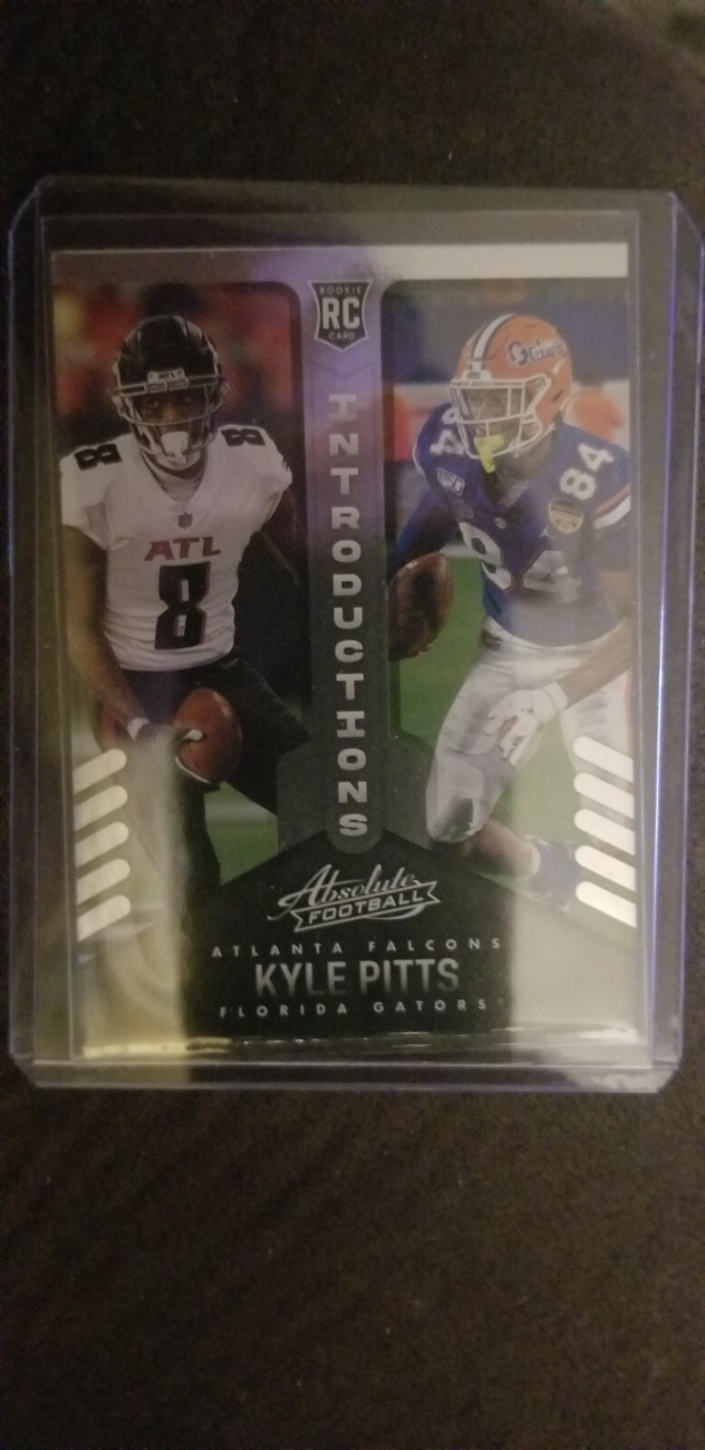 Kyle Pitts Rookie Card #INT-4 2021 Panini Absolute Football