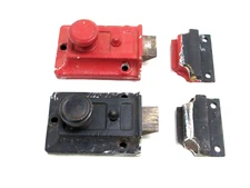 SINGLE CYLINDER RIM DEADBOLT, 2-pc. LOT