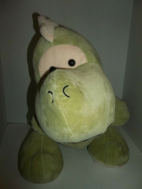 circo target green dinosaur plush 18