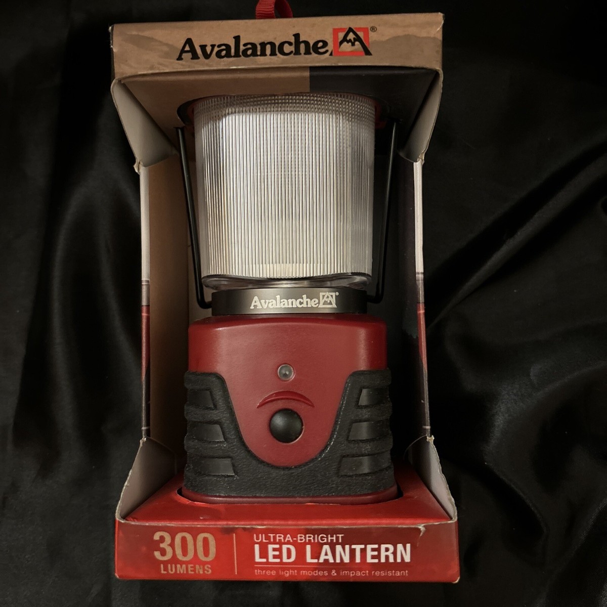 avalanche rechargeable led flashlight Avalanche Red Ultra Bright Led Lantern Outdoor Light Camping Lamp 300  Lumens