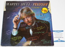 COMEDIAN MARTIN MULL SIGNED 'PERFECT' VINYL RECORD ALBUM LP BECKETT COA BAS