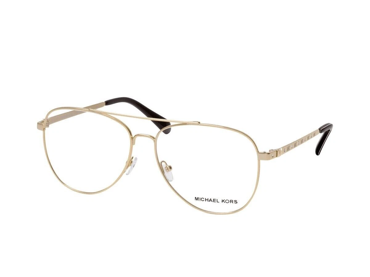 Michael Kors Eyeglasses MK3054B 1014 Gold Full Rim Frames 56MM RX ABLE