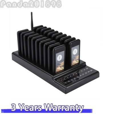 SU-68G Queuing Wireless Calling System Wireless Pager System for Coffee Shop