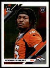 2019 Optic Donruss RC Rookie Juwann Winfree Denver Broncos #147