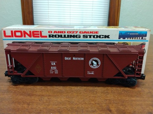 Lionel O Gauge Great Northern Covered Hopper Car #6102 CIB - Picture 10 of 15