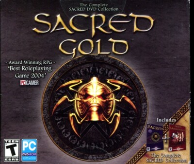 Sacred Gold - Die komplette Sacred DVD Sammlung / PC CD-ROM Spiel