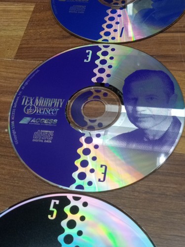 Tex Murphy Overseer 6 Disc Set Complete With DVD Disc - PC Game Lot - Picture 6 of 10