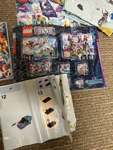 Lego Elves Lot Assorted complete &Incom Sets preowned Booklets Dragons Minifigs! - Picture 11 of 14