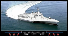 Navy Emporium USS Montgomery LCS-8 Art Print