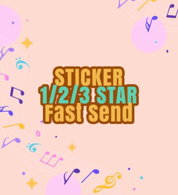 ARTFUL TALES GO! Stickers 1/2/3 Star    