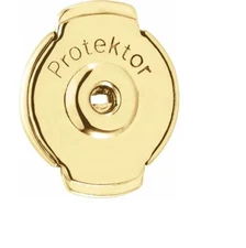 14k yellow white gold Protector locking large butterfly earrings backs set of 2 